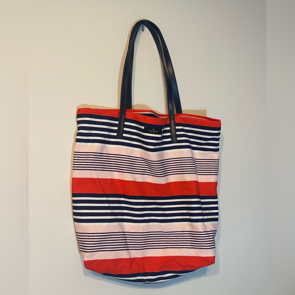 Kate Spade Striped Tote Bag